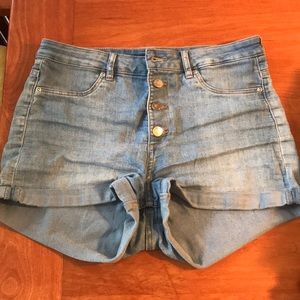 H & M Light Wash Shorts